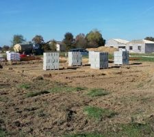 Enfin le début du chantier.
L'aventure commence!