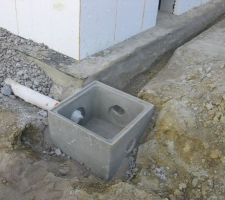 Regard de drainage.