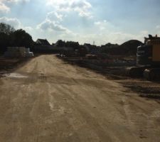 D&eacute;but chantier