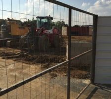 D&eacute;but chantier