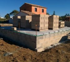 Dalle en terminée, vue du produit anti termite