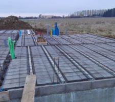 Ferraillage dalle haute vide sanitaire