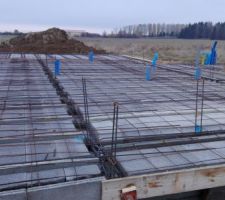 Ferraillage dalle haute vide sanitaire