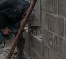 Préparation seuil fenêtres bureaux