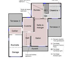 Sols et murs rez-de-chaussée