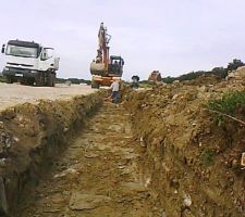 Fouille de préparation réseaux secs