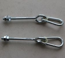 Accessoires du hamac    mousqueton 12 cm de tige