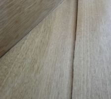 Marche escalier fendue