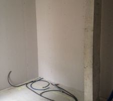 Placo chambre rdc