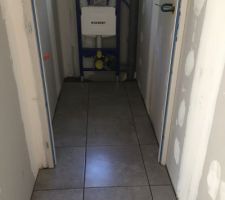 Carrelage wc