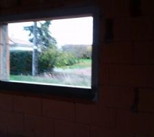 L'appui de la fen&ecirc;tre de la cuisine