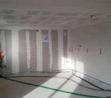 Bandes placo_Plafond Salon
