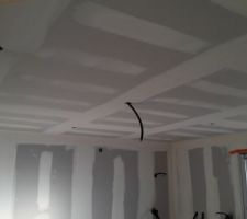 Bandes placo_Plafon Cuisine
