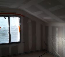 Films protection avant isolation du sol_Etage