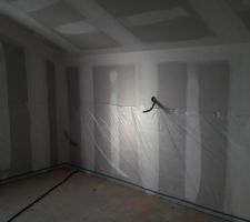 Bandes placo_Chambre parents Parents