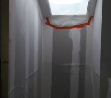 Bandes placo_Dégt Etage 2