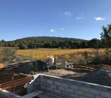 Vide sanitaire refait en agglos a banché