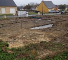 Le d&eacute;but des travaux