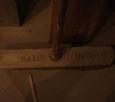 Clin d'oeil à stephane un ami artisan menuisier