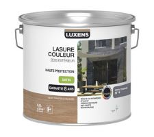 Voici le pot que j'ai utilisé pour faire mes volets c'est la luxens de chez leroy mais par contre ce n'est pas le Gris Zingué mais le Gris Smoke