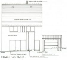 Facade sud