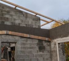 Pose produit hydrofuge sur élévation acrotere