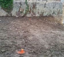 Implantation avant ouverture de chantier
