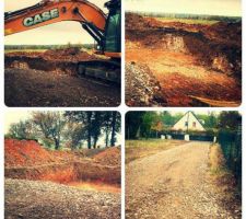 D&eacute;but de la construction. Youpi !!