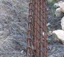 Poutre acier de 5,6m pour une porte de garage de 5m