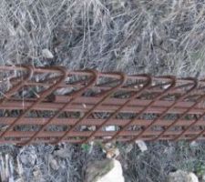 Poutre acier de 5,6m pour une porte de garage de 5m