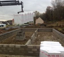 Livraison isolant vide sanitaire