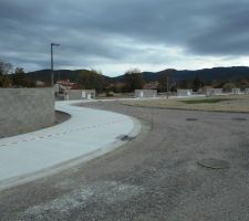 Suite travaux finition + nouveaux trottoirs tranche 1