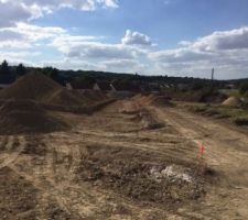 D&eacute;but lotissement