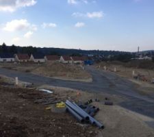 Lotissement, cr&eacute;ation rues