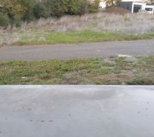 Seuils des menuiseries.