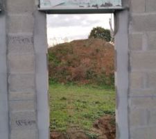 Seuils des menuiseries.