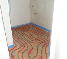Vue de la salle de bain