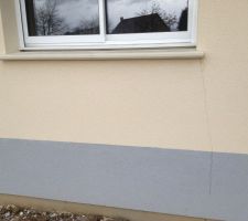 Bavure après la pluie