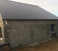 Vue du derrière de la maison