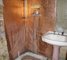 Cabane : salle d'eau