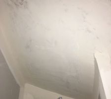 Passage du plâtrier .... pas vraiment lisse