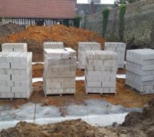 Arrivage du materiel