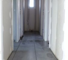 Carrelage jour 1 : couloir