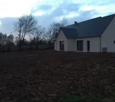 Nivellement des terres.