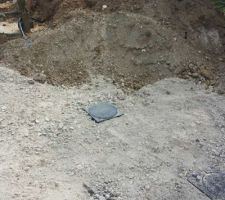 Arrivée de l'eau pour démarrer le chantier