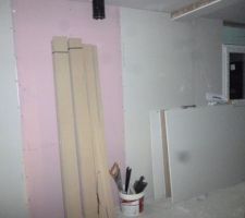 Futur emplacement poêle