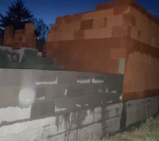 &eacute;l&eacute;vation des murs du garage