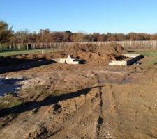 Elévation des fondations