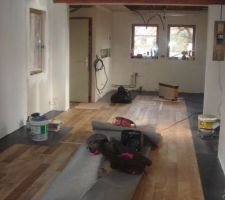 Voila le carrelage fini