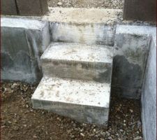 Escalier vide-sanitaire